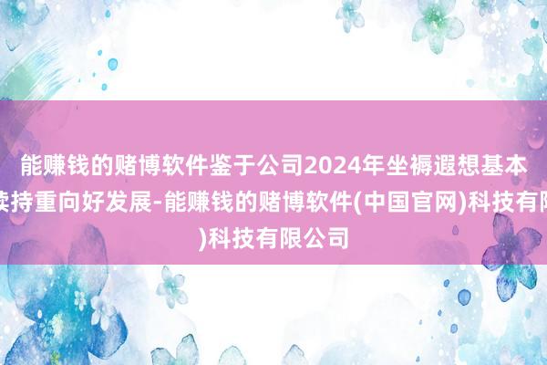 能赚钱的赌博软件鉴于公司2024年坐褥遐想基本面握续持重向好发展-能赚钱的赌博软件(中国官网)科技有限公司