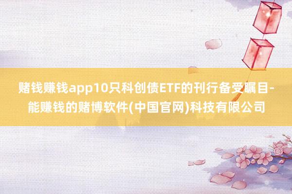 赌钱赚钱app10只科创债ETF的刊行备受瞩目-能赚钱的赌博软件(中国官网)科技有限公司