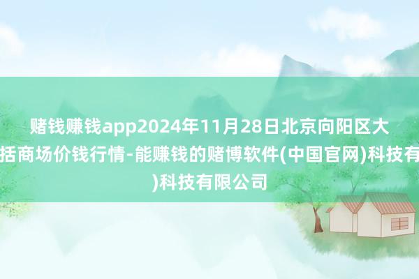 赌钱赚钱app2024年11月28日北京向阳区大洋路概括商场价钱行情-能赚钱的赌博软件(中国官网)科技有限公司