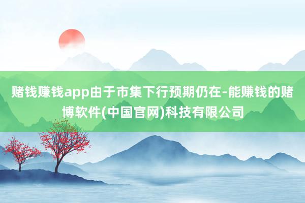 赌钱赚钱app由于市集下行预期仍在-能赚钱的赌博软件(中国官网)科技有限公司